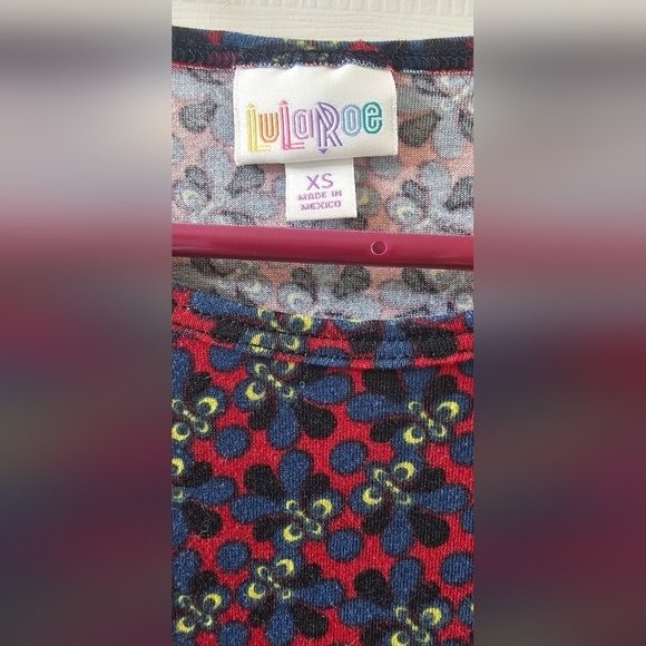 LuLaRoe Irma Tunic XS High-Low Hem - Picture 4 of 4